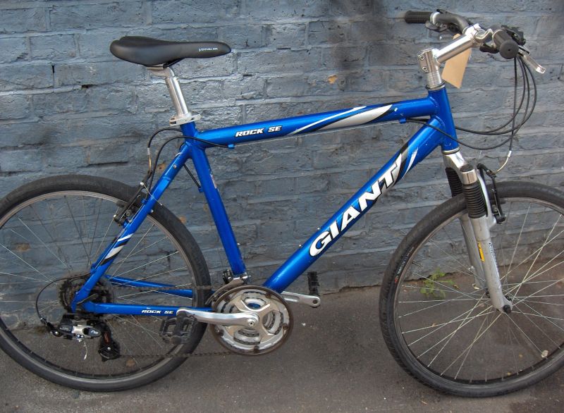 blue giant mountain bike